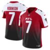 Atlanta Falcons 2024 Vapor Limited Jersey – All Stitched – Red Alternate – Bijan Robinson Jersey