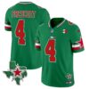 Cowboys 2024 Mexico Vapor Limited Jersey – All Stitched – Green – Dak Prescott Jersey