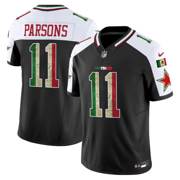 Dallas Cowboys Mexico Vapor Limited Jersey V3 – All Stitched – Alternate – Micah Parsons Jersey