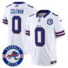 Buffalo Bills 2024 Vapor Limited Jersey – Est. 1960 Patch – All Stitched – White – Keon Coleman Jersey
