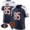 Bears Illinois Patch Vapor Jersey – All Stitched – Alternate – Cole Kmet Jersey