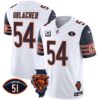 Bears Illinois Patch Vapor Jersey – All Stitched – Navy Sleeves – Brian Urlacher Jersey