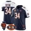 Bears 1920-2025 The Bears Vapor Limited Jersey – All Stitched – Navy Alternate – Walter Payton Jersey