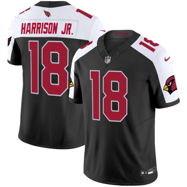 Arizona Cardinals 2024 Vapor Limited Jersey – All Stitched – Black Alternate – Marvin Harrison Jr. Jersey