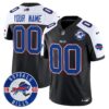 Buffalo Bills 2024 Vapor Limited Custom Jersey – Est. 1960 Patch – All Stitched – Black Alternate Jersey