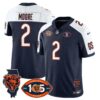 Bears 1920-2025 The Bears Vapor Limited Jersey – All Stitched – Navy Alternate – D.J. Moore Jersey