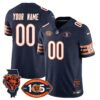 Bears 1920-2025 The Bears Vapor Limited Custom Jersey – All Stitched – Navy Jersey