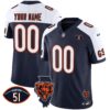 Bears Illinois Patch Vapor Custom Jersey – All Stitched – Alternate Jersey
