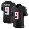 Atlanta Falcons 2024 Vapor Limited Jersey – All Stitched – Black – Michael Penix Jr. Jersey