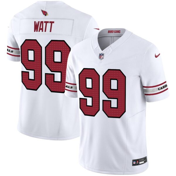 Arizona Cardinals 2024 Vapor Limited Jersey – All Stitched – White – J.J. Watt Jersey