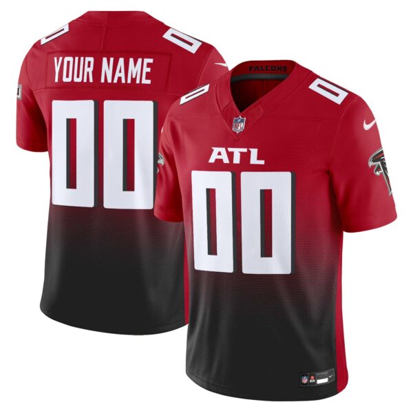 Atlanta Falcons 2024 Vapor Limited Custom Jersey – All Stitched – Red Jersey