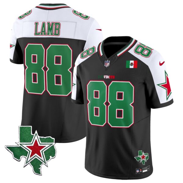 Cowboys 2024 Mexico Vapor Limited Jersey – All Stitched – Alternate – CeeDee Lamb Jersey