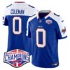Bills 2024 AFC East Division Champions Vapor Limited Jersey – All Stitched – Royal Alternate – Keon Coleman Jersey