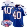 Bills 2024 AFC East Division Champions Vapor Limited Jersey – All Stitched – Royal Alternate – Von Miller Jersey