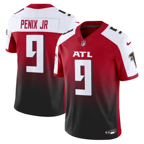 Atlanta Falcons 2024 Vapor Limited Jersey – All Stitched – Red Alternate – Michael Penix Jr. Jersey