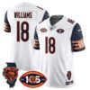 Bears 1920-2025 The Bears Vapor Limited Jersey – All Stitched – Navy Sleeves – Caleb Williams Jersey