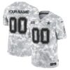 Dallas Cowboys 2024 Salute to Service Vapor Limited Custom Jersey – All stitched – Arctic Camo Jersey