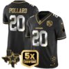 Cowboys 5x Super Bowl Champions Vapor Limited Jersey – All Stitched – Black Limited – Tony Pollard Jersey