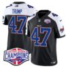 Bills 2024 AFC East Division Champions Vapor Limited Jersey – All Stitched – Black Alternate – Donald Trump Jersey
