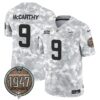 Vikings 2024 Salute to Service Establishment Year Patch Vapor Limited Jersey – All Stitched – Air Force – J.J. McCarthy Jersey