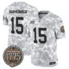 Chiefs 2024 Salute to Service Establishment Year Patch Vapor Limited Jersey – All Stitched – Navy – Patrick Mahomes Jersey