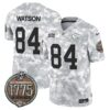 Chiefs 2024 Salute to Service Establishment Year Patch Vapor Limited Jersey – All Stitched – Marines – Justin Watson Jersey