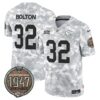 Chiefs 2024 Salute to Service Establishment Year Patch Vapor Limited Jersey – All Stitched – Air Force – Nick Bolton Jersey