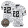 Vikings 2024 Salute to Service Establishment Year Patch Vapor Limited Jersey – All Stitched – Marines – Harrison Smith Jersey