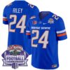 Boise State Broncos 2024 Championship Vapor Limited Jersey – All Stitched – Royal – Dylan Riley Jersey