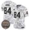 Vikings 2024 Salute to Service Establishment Year Patch Vapor Limited Jersey – All Stitched – Air Force – Randy Moss Jersey