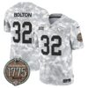 Chiefs 2024 Salute to Service Establishment Year Patch Vapor Limited Jersey – All Stitched – Navy – Nick Bolton Jersey