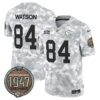 Chiefs 2024 Salute to Service Establishment Year Patch Vapor Limited Jersey – All Stitched – Air Force – Justin Watson Jersey