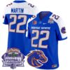 Boise State Broncos 2024 Championship Vapor Limited Jersey – All Stitched – Royal Alternate – Doug Martin Jersey