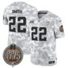 Vikings 2024 Salute to Service Establishment Year Patch Vapor Limited Jersey – All Stitched – Army – Harrison Smith Jersey