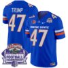 Boise State Broncos 2024 Championship Vapor Limited Jersey – All Stitched – Royal – Donald Trump Jersey
