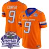 Boise State Broncos 2024 Championship Vapor Limited Jersey – All Stitched – Orange – Cameron Camper Jersey