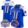 Boise State Broncos 2024 Championship Vapor Limited Jersey – All Stitched – Royal Alternate – Kellen Moore Jersey