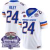 Boise State Broncos 2024 Championship Vapor Limited Jersey – All Stitched – White – Dylan Riley Jersey