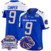 Boise State Broncos 2024 Championship Vapor Limited Jersey – All Stitched – Royal Alternate – Cameron Camper Jersey