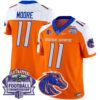 Boise State Broncos 2024 Championship Vapor Limited Jersey – All Stitched – Orange Alternate – Kellen Moore Jersey