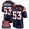 Denver Broncos 3-Time Champions Patch Game Jersey – Al Stitched – Navy – Randy Gradishar Jersey
