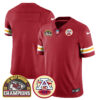 Chiefs 2024 AFC West Champs Jersey – All Stitched – Red – Team Jersey