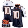Denver Broncos 3-Time Champions Patch Game Jersey – Al Stitched – Navy Alternate – Bo Nix Jersey