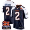 Denver Broncos 3-Time Champions Patch Game Jersey – Al Stitched – Navy Alternate – Patrick Surtain II Jersey