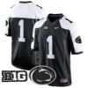 Penn State Nittany Lions 2024 Game Jersey – All Stitched – Black Alternate – #1 Team Jersey