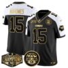 Chiefs 2024 AFC West Division Champions Patch Gold Vapor Limited Jersey – All Stitched – Alternate – Patrick Mahomes Jersey