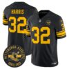 Pittsburgh Steelers Throwback 1962 Vapor Limited Jersey – Est. 1933 Patch – All Stitched – Black – Franco Harris Jersey