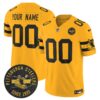 Pittsburgh Steelers Throwback 1933 Patch Vapor Limited Custom Jersey – All Stitched – Gold Jersey
