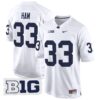 Penn State Nittany Lions 2024 Game Jersey – All Stitched – White – Jack Ham Jersey