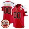 Chiefs 2024 Lamar Hunt Patch Vapor Limited Custom Jersey – All Stitched – Red Alternate Jersey
